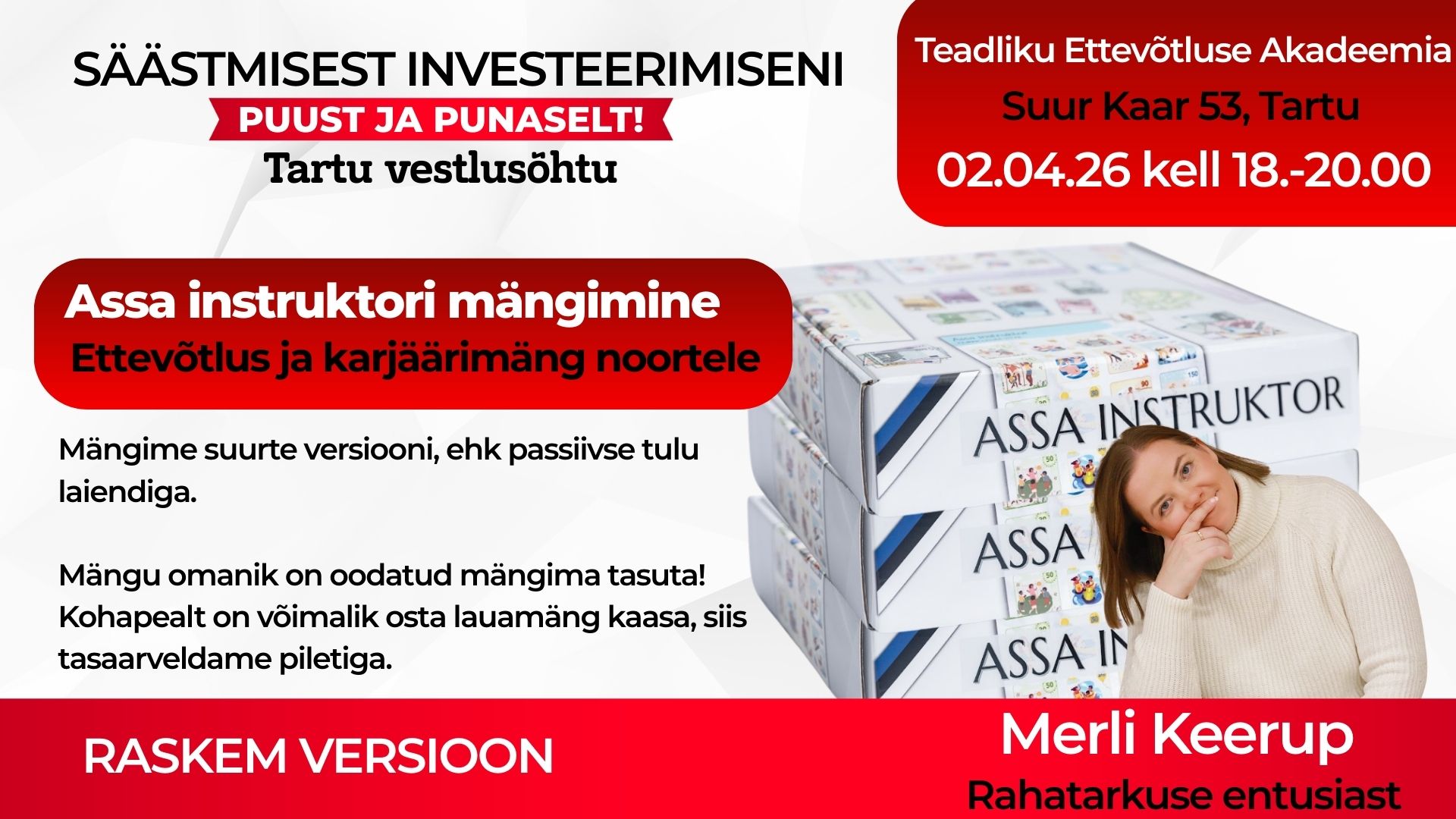 Tartu vestlusõhtud - Image 4